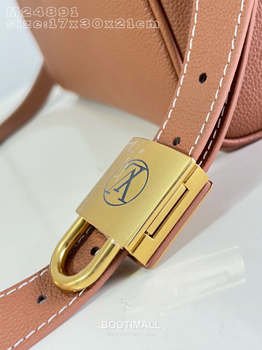 Louis Vuitton Speedy Soft 30 루이비통 스피디 소프트 30 로우 키 브라운 카우하이드 레더 M24891 30cm 10