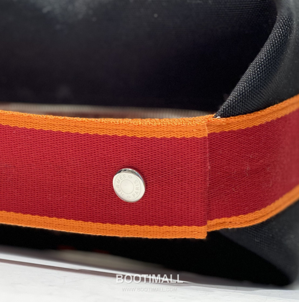 Hermès Bride-A-Brac Pouch 에르메스 브리드아브락 파우치 토일 캔버스 & 자수 H 디테일 블랙 25cm 6