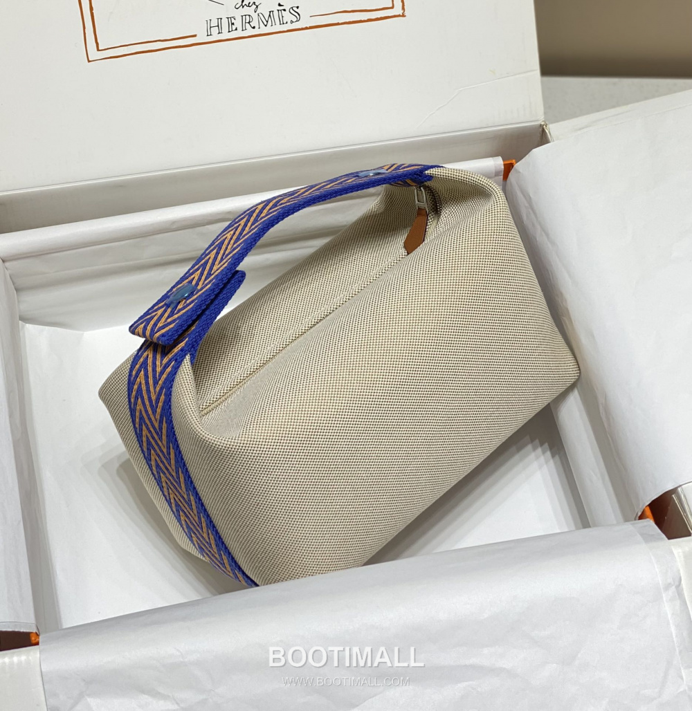 Hermès Bride-A-Brac Pouch 에르메스 브리드아브락 파우치 토일 캔버스 & 자수 H 디테일 25cm 1