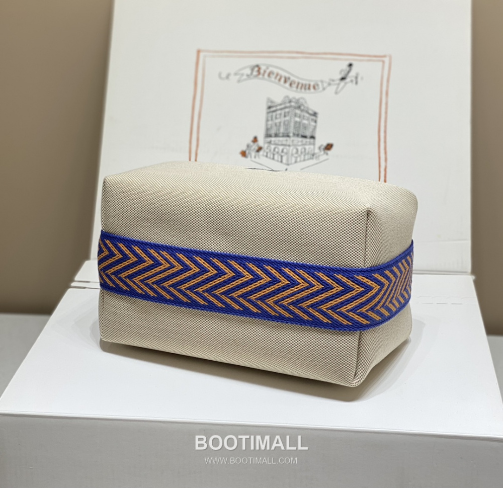 Hermès Bride-A-Brac Pouch 에르메스 브리드아브락 파우치 토일 캔버스 & 자수 H 디테일 25cm 4