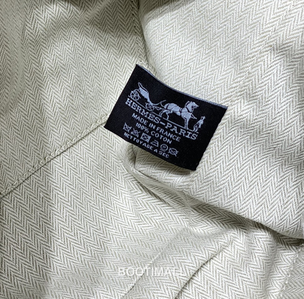 Hermès Bride-A-Brac Pouch 에르메스 브리드아브락 파우치 토일 캔버스 & 자수 H 디테일 오렌지 25cm 8