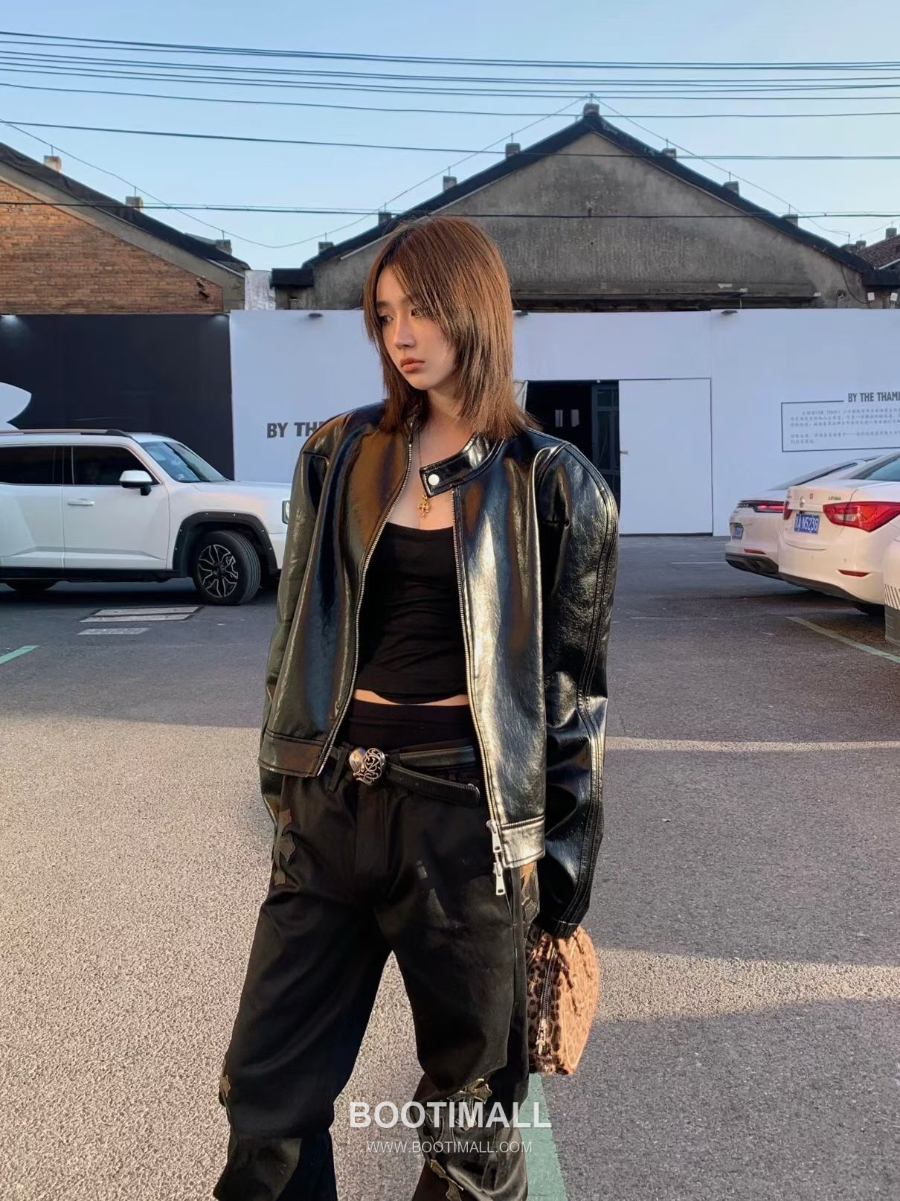 Chrome Hearts Heart Buckle Belt 크롬하츠 하트 버클 벨트 화이트 2.5cm 1