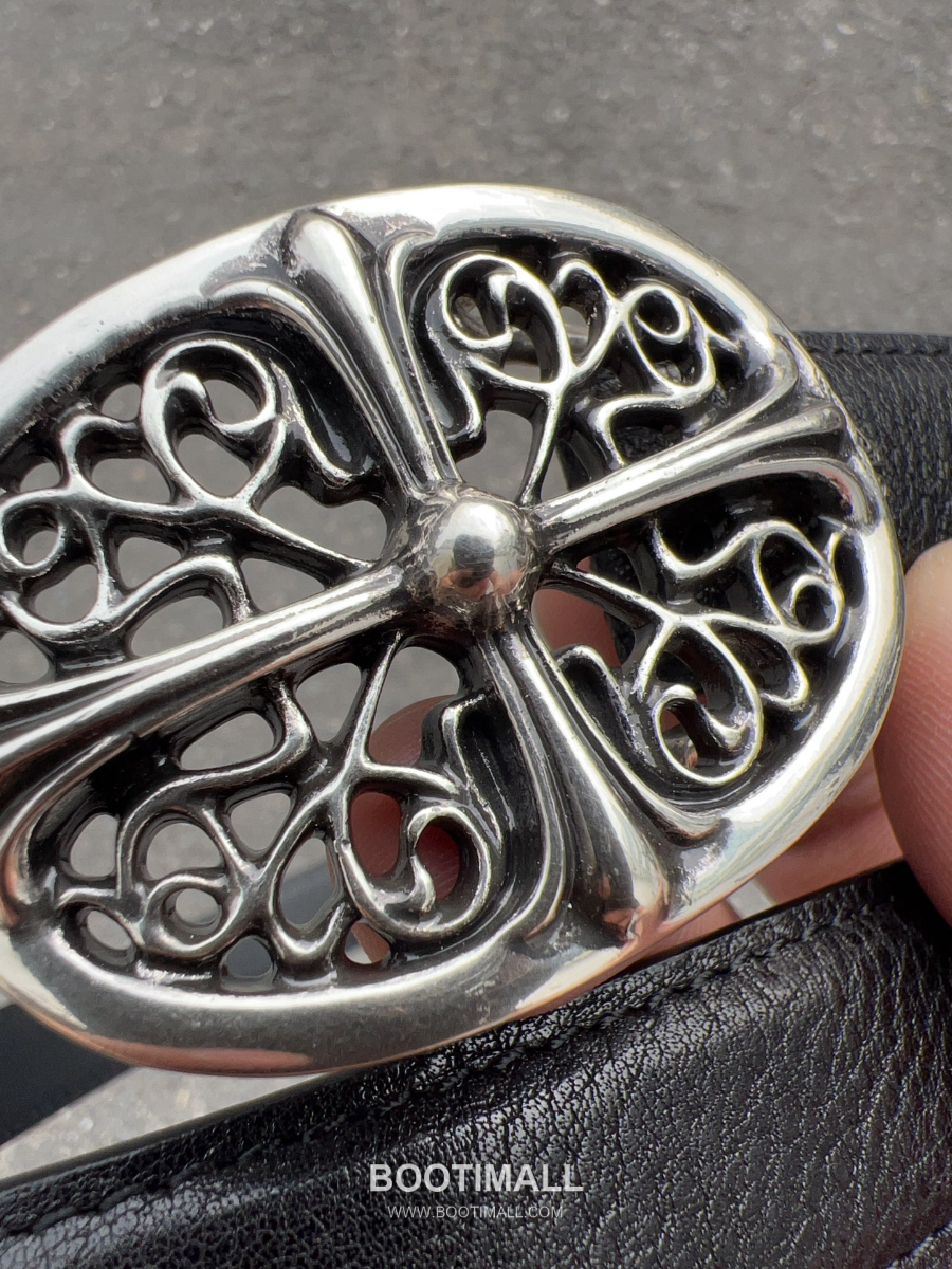 Chrome Hearts Keeper Buckle Belt 크롬하츠 키퍼 버클 벨트 블랙 2.5cm 5