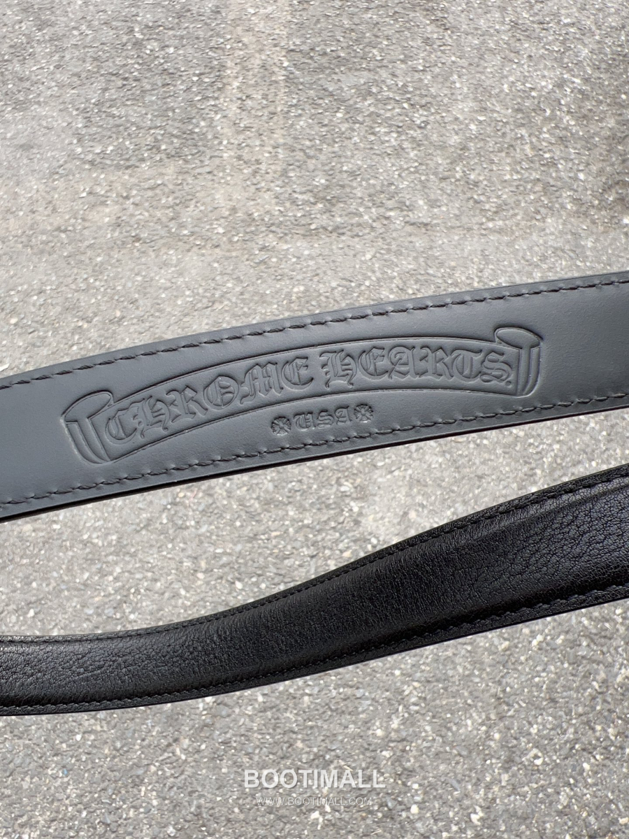 Chrome Hearts Keeper Buckle Belt 크롬하츠 키퍼 버클 벨트 블랙 2.5cm 9