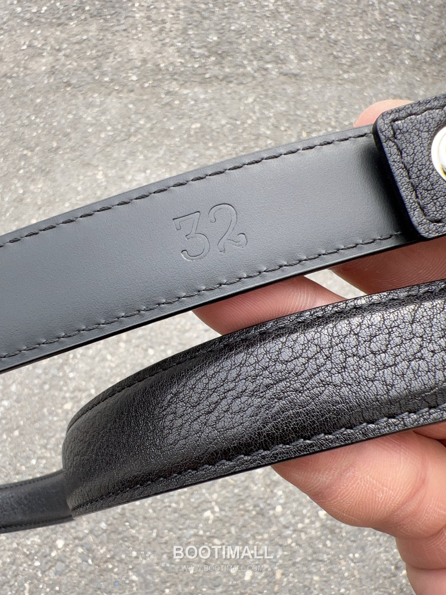 Chrome Hearts Keeper Buckle Belt 크롬하츠 키퍼 버클 벨트 블랙 2.5cm 10