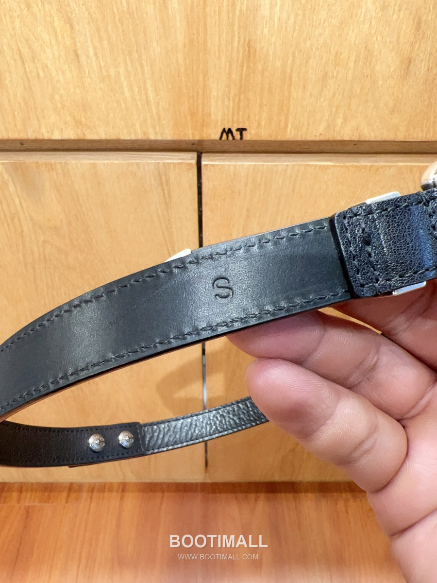 Chrome Hearts Vine Double-Prong Buckle Belt 크롬하츠 바인(덩굴) 더블 핀 버클 벨트 화이트 2cm 13