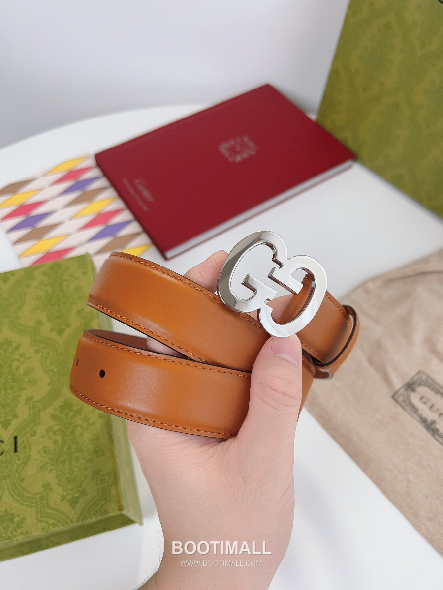 Gucci GG Marmont Double G Leather Belt (Antique Gold-Tone) 구찌 GG 마몬트 더블 G 레더 벨트 (앤틱 골드 톤) 3