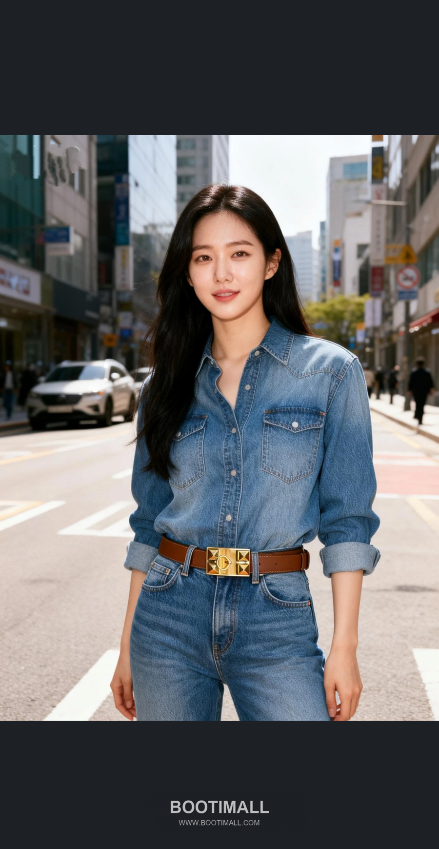 Hermès H Buckle Togo Leather Belt 에르메스 H 버클 토고 레더 여성 벨트 브라운 은장 2.4cm 1