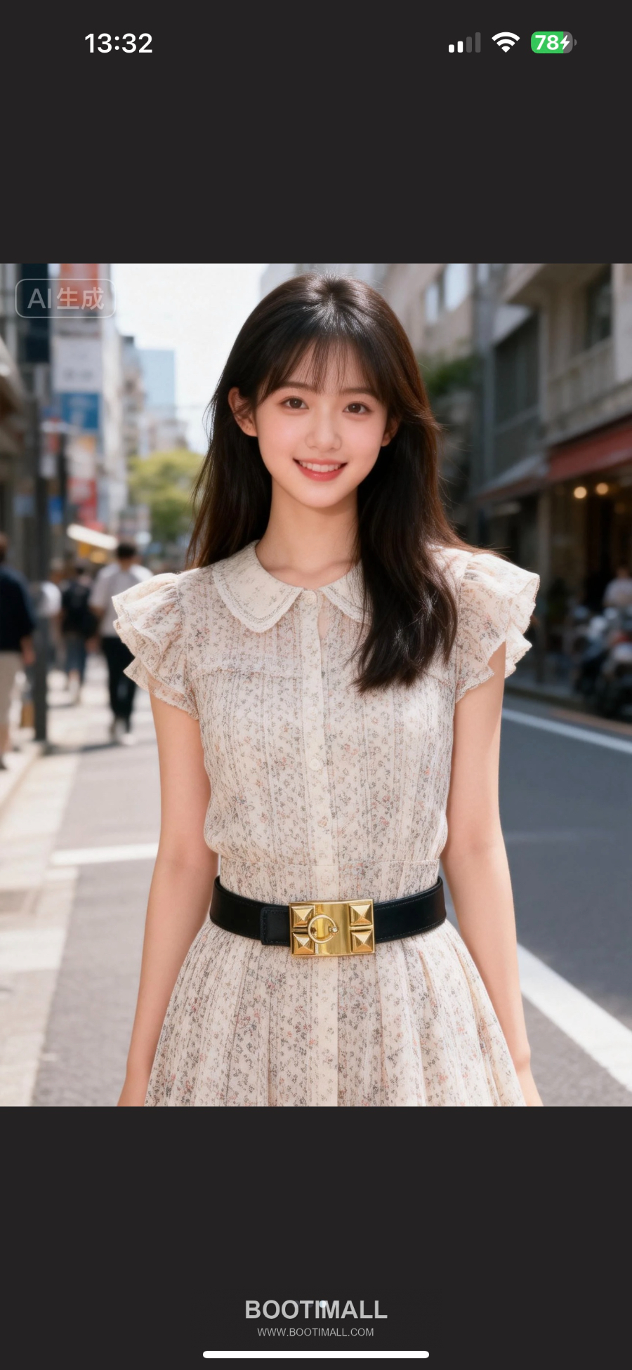 Hermès H Buckle Togo Leather Belt 에르메스 H 버클 토고 레더 여성 벨트 카키 2.4cm 9