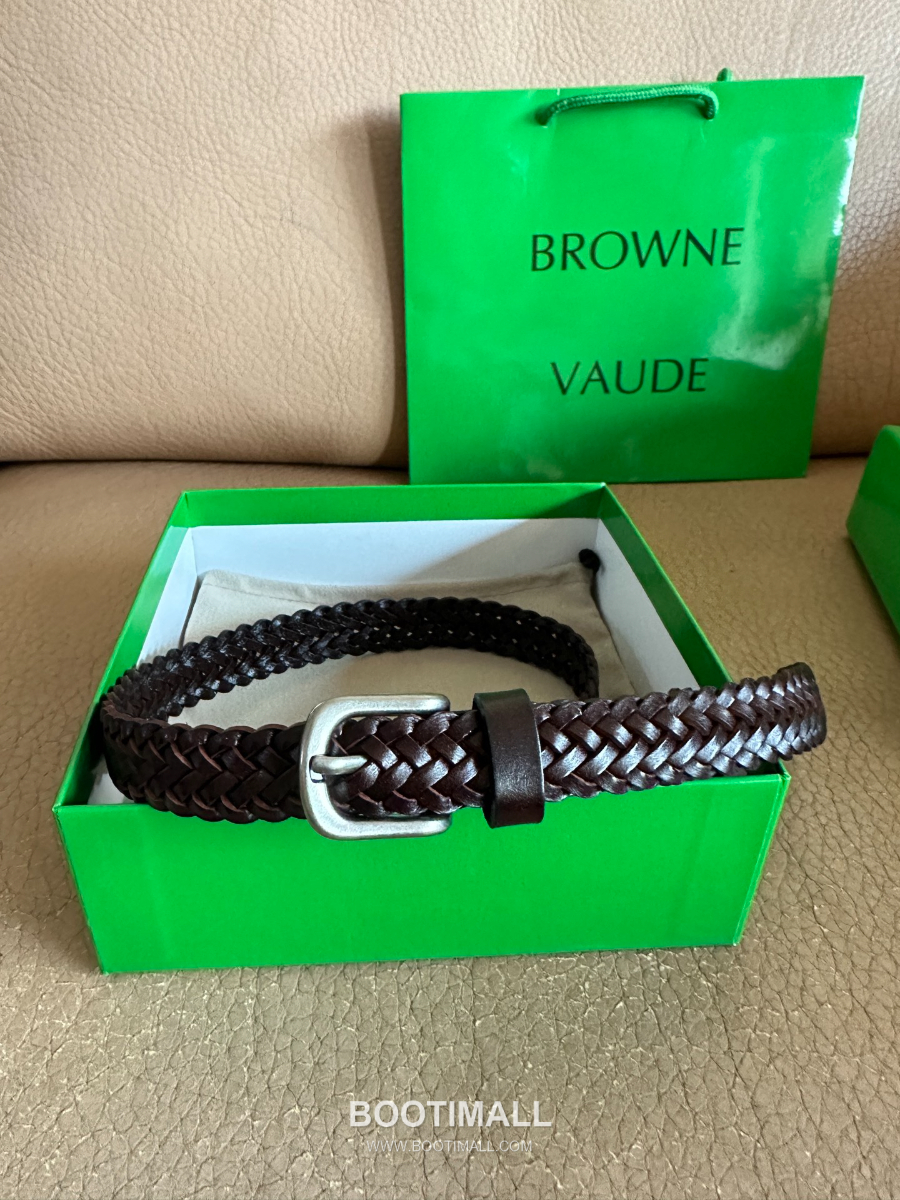 Bottega Veneta Intrecciato Braided 보테가 베네타 인트레치아토 브레이디드 레더 벨트 2cm 19