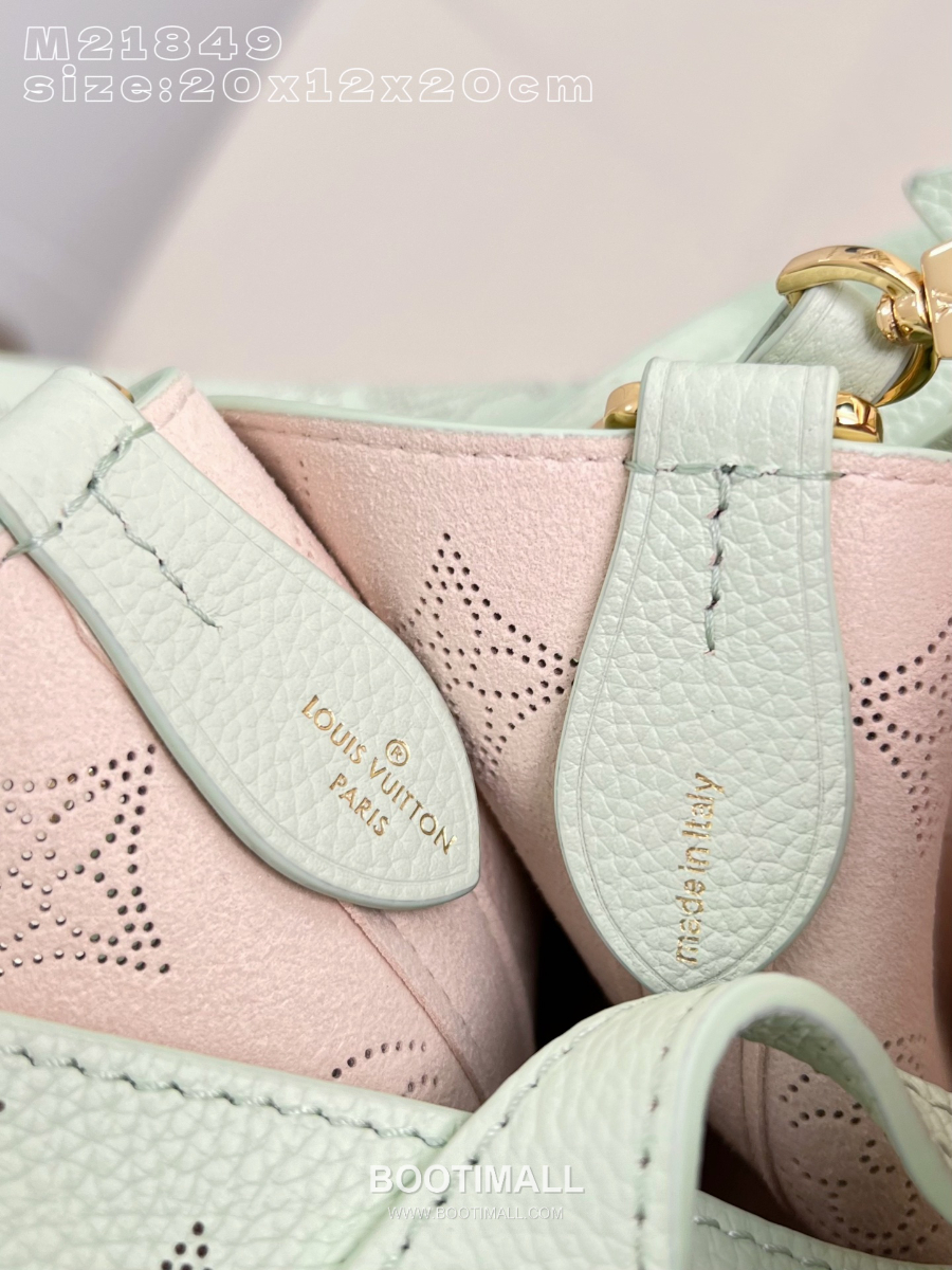 Louis Vuitton 루이비통 블로썸 스몰 핸드백 모노그램 컷아웃 민트 M21849 20cm 9