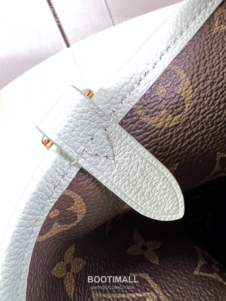 Louis Vuitton Neverfull Bandoulière Inside Out BB 루이비통 네버풀 반둘리에 인사이드 아웃 BB 모노그램 캔버스 토리옹 가죽 미니 토트백 24cm 7