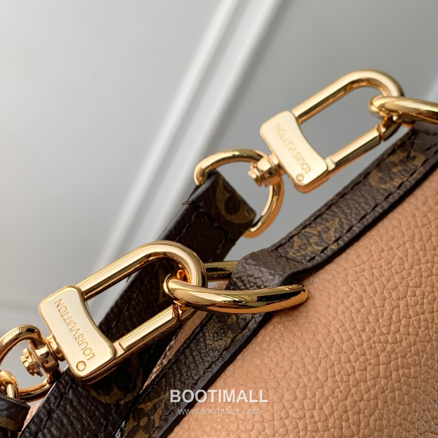 Louis Vuitton Multipass M28029 루이비통 멀티패스 M28029 아리조나 베이지 카프스킨 & 모노그램 코팅 캔버스 트리밍 30cm 5