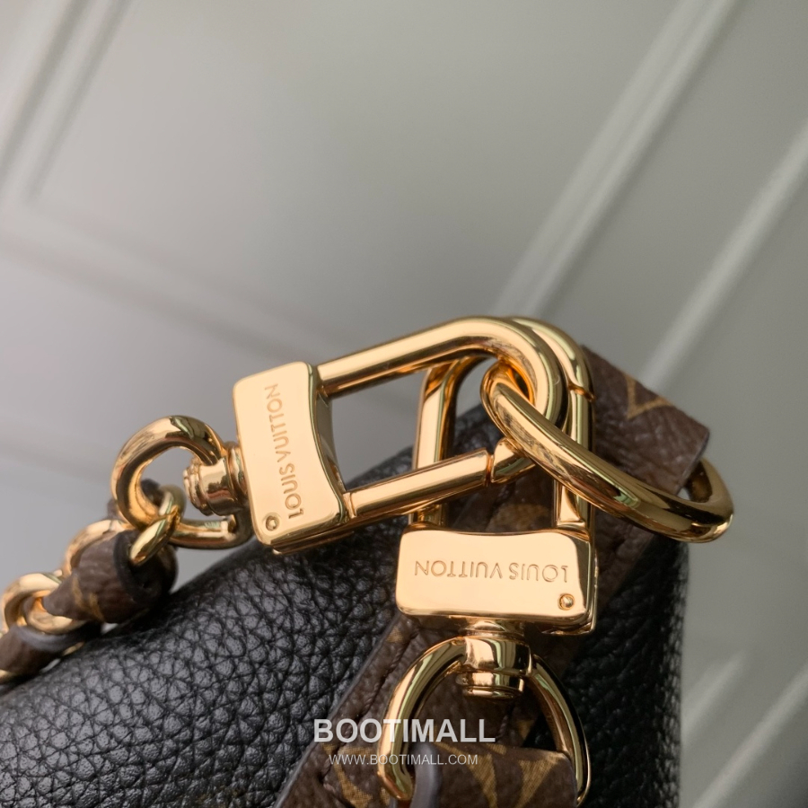 Louis Vuitton Multipass M28029 루이비통 멀티패스 M28029 커피블랙 카프스킨 & 모노그램 코팅 캔버스 트리밍 30cm 5