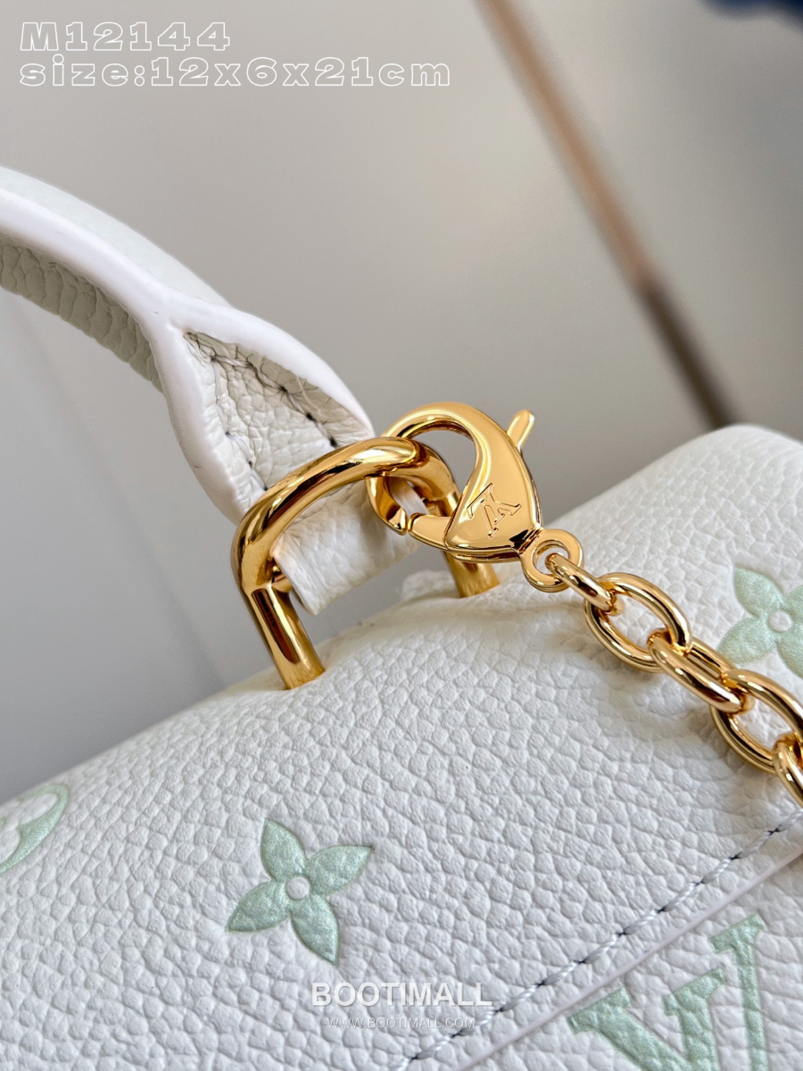 Louis Vuitton Nano Madeleine Monogram 루이비통 나노 마들렌 M12144 모노그램 앙프렝뜨 가죽 S-락 탑핸들 백 21cm 6