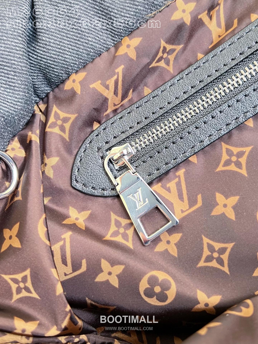 Louis Vuitton Neverfull Inside Out MM 루이비통 네버풀 인사이드 아웃 MM 퍼피그램 블랙 진 M26364 18cm 9