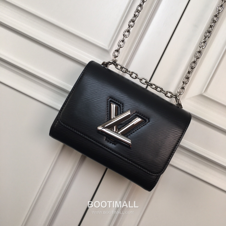 Louis Vuitton Twist PM Epi Leather M21118  트위스트 PM 에피 레더 체인 숄더백 블랙 은장 19cm 9