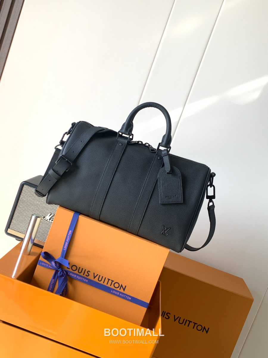 Louis Vuitton Keepall Bandoulière 35 루이비통 키폴 반둘리에 35 에어로그램 레더 더플백 M15249 34cm 1