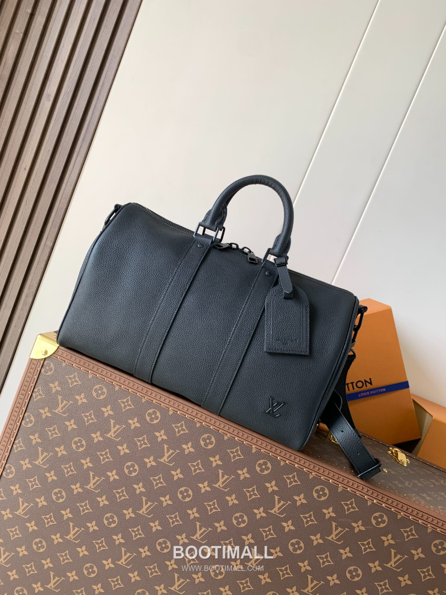 Louis Vuitton Keepall Bandoulière 35 루이비통 키폴 반둘리에 35 에어로그램 레더 더플백 M15249 34cm 2