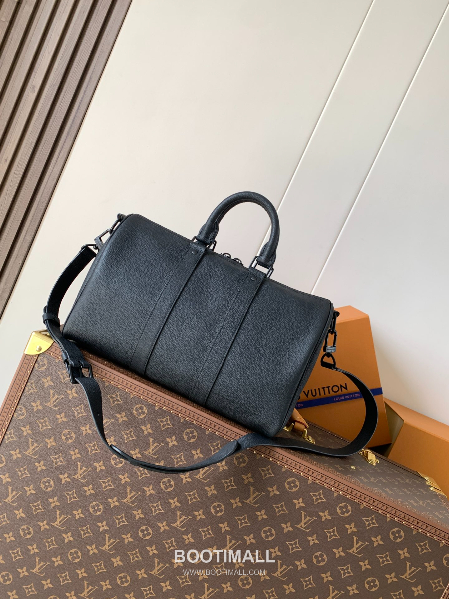 Louis Vuitton Keepall Bandoulière 35 루이비통 키폴 반둘리에 35 에어로그램 레더 더플백 M15249 34cm 4