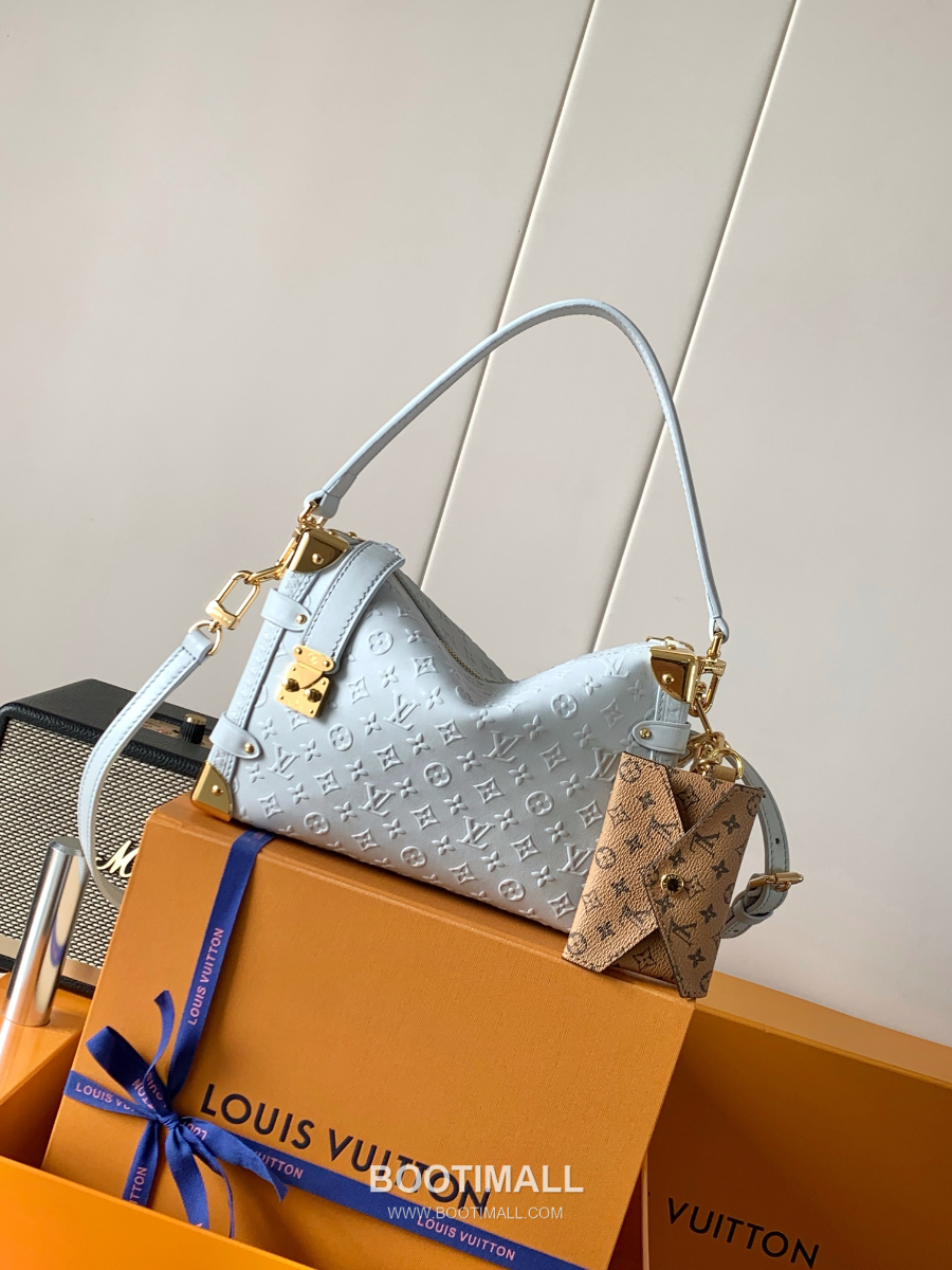 Louis Vuitton Side Trunk MM 루이비통 사이드 트렁크 MM 모노그램 사가 레더 M25602 23.5cm 1