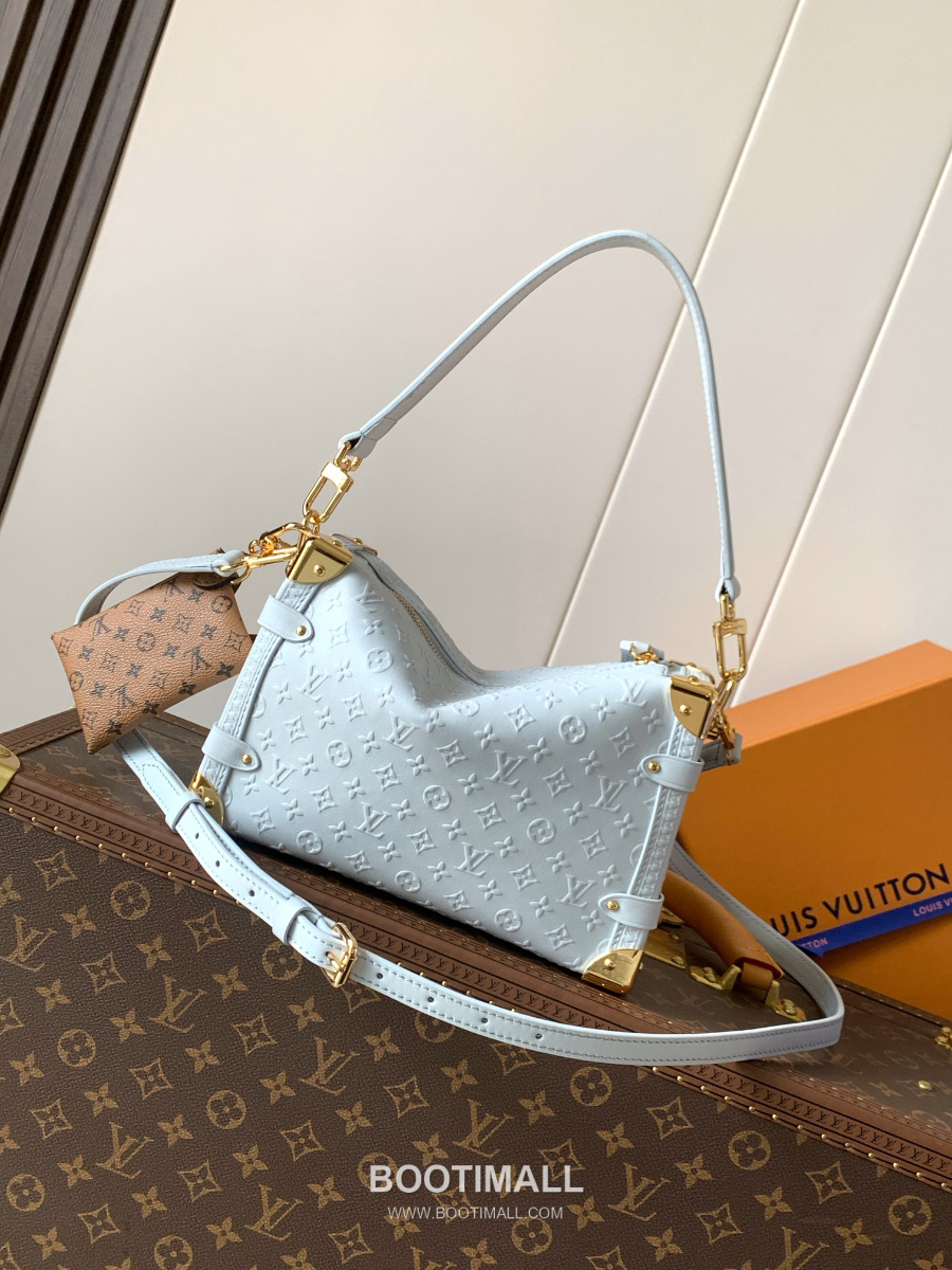 Louis Vuitton Side Trunk MM 루이비통 사이드 트렁크 MM 모노그램 사가 레더 M25602 23.5cm 4