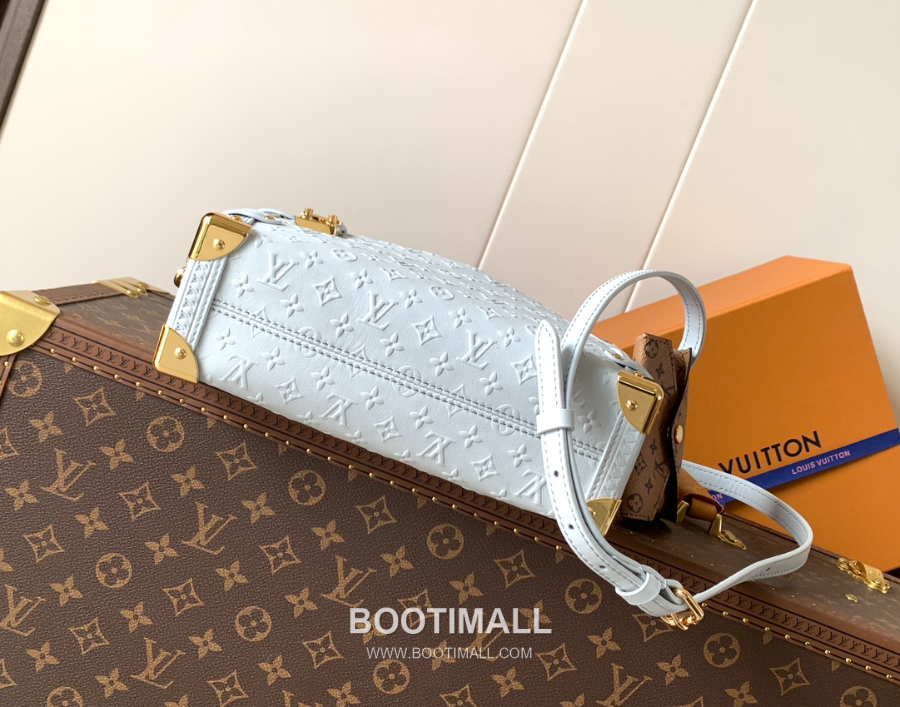 Louis Vuitton Side Trunk MM 루이비통 사이드 트렁크 MM 모노그램 사가 레더 M25602 23.5cm 5