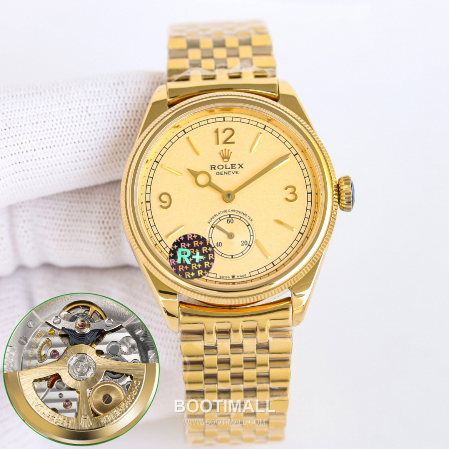 Rolex Perpetual 1908 18K Yellow Gold 롤렉스 퍼페츄얼 1908 18K 옐로우 골드 39mm 5