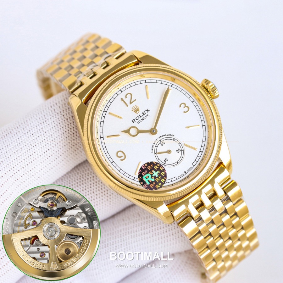 Rolex Perpetual 1908 18K Yellow Gold 롤렉스 퍼페츄얼 1908 기요셰 다이얼 18K 옐로우 골드 39mm 2