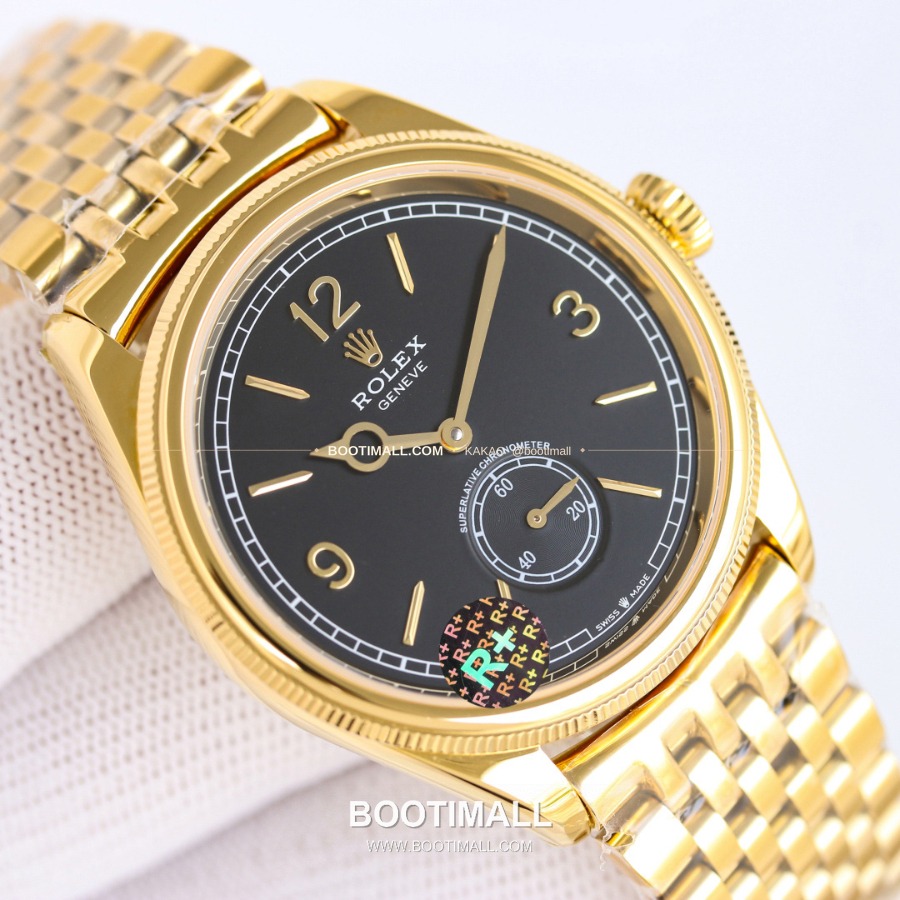 Rolex Perpetual 1908 18K Yellow Gold 롤렉스 퍼페츄얼 1908 기요셰 다이얼 18K 옐로우 골드 39mm 6