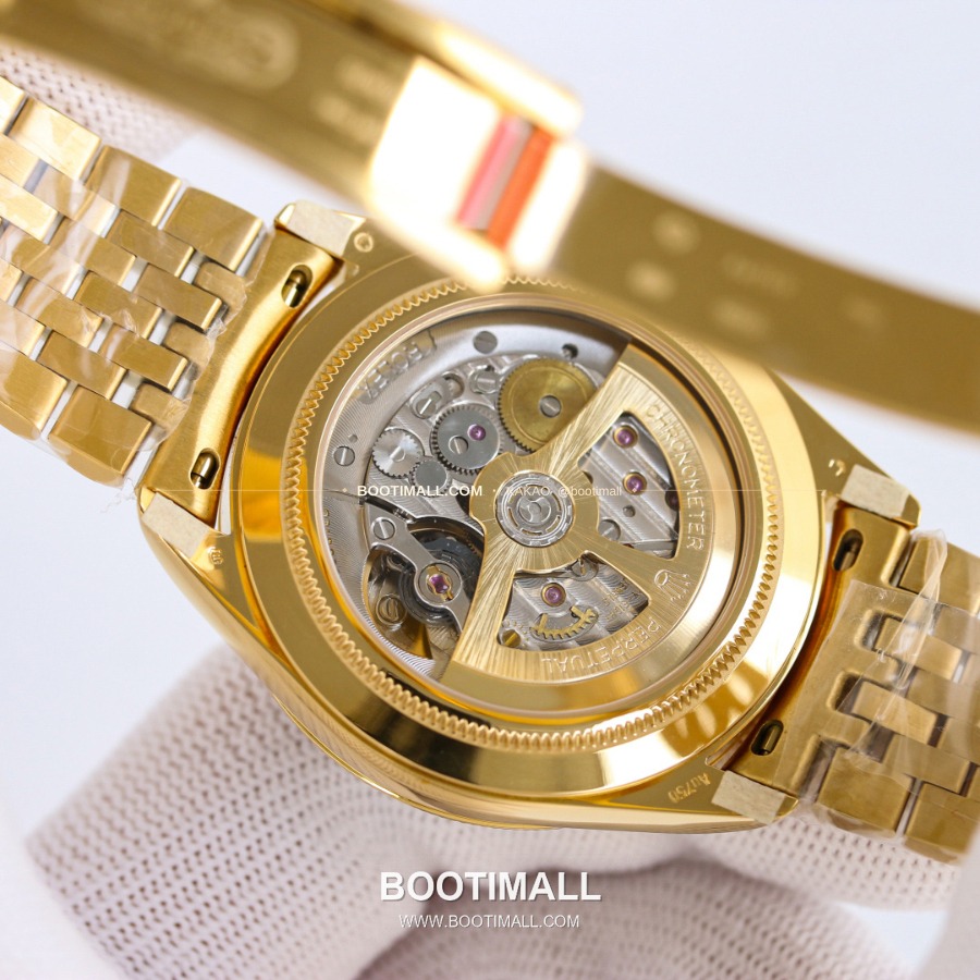 Rolex Perpetual 1908 18K Yellow Gold 롤렉스 퍼페츄얼 1908 기요셰 다이얼 18K 옐로우 골드 39mm 9