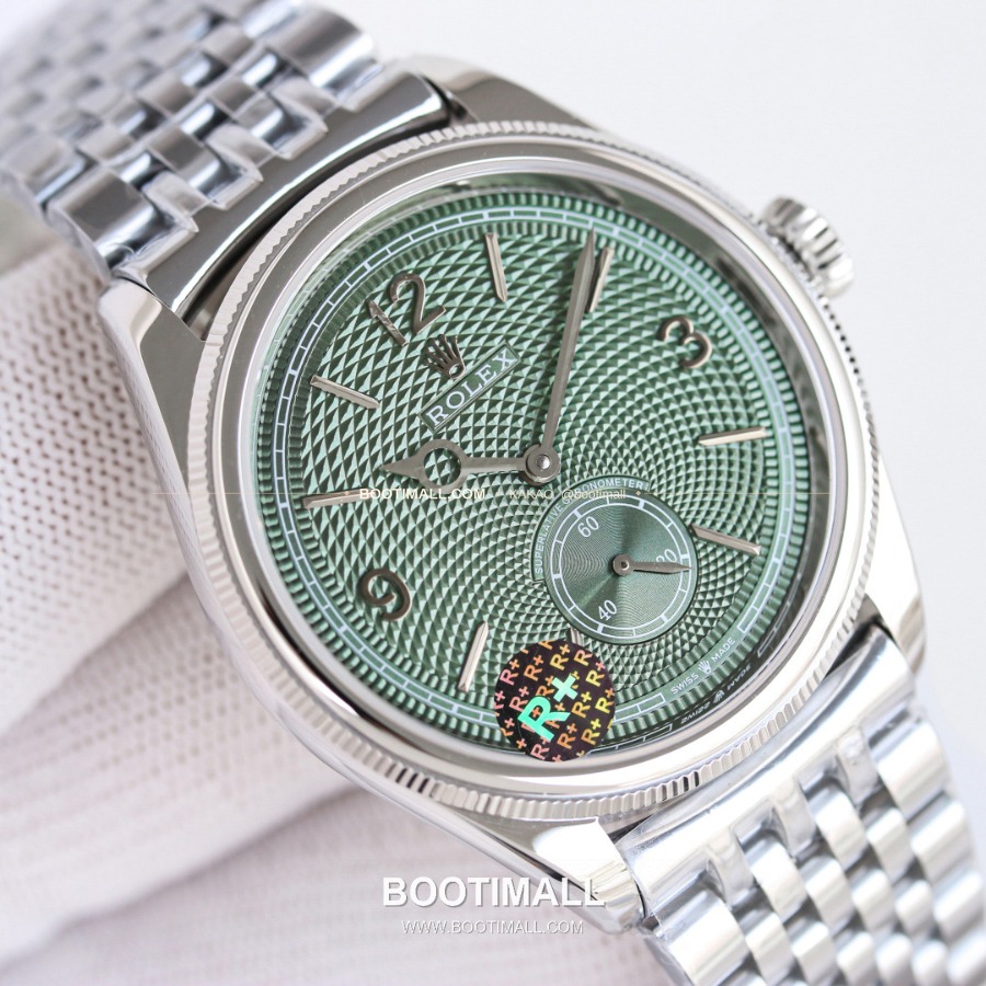 Rolex Perpetual 1908 18K Yellow Gold 롤렉스 퍼페츄얼 1908 기요셰 다이얼 실버베젤 39mm 2