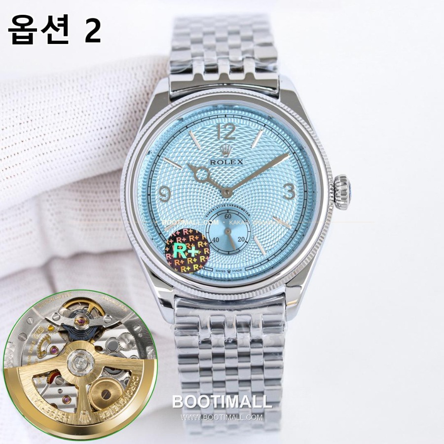Rolex Perpetual 1908 18K Yellow Gold 롤렉스 퍼페츄얼 1908 기요셰 다이얼 실버베젤 39mm 3