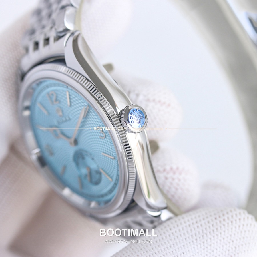 Rolex Perpetual 1908 18K Yellow Gold 롤렉스 퍼페츄얼 1908 기요셰 다이얼 실버베젤 39mm 6