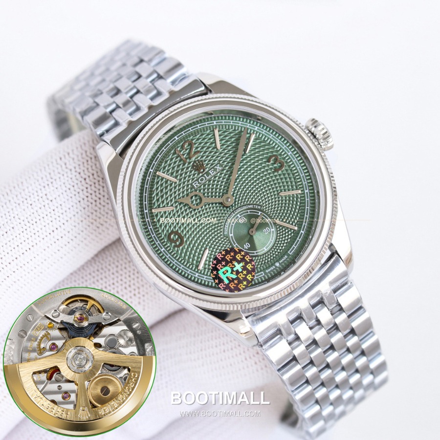 Rolex Perpetual 1908 18K Yellow Gold 롤렉스 퍼페츄얼 1908 기요셰 다이얼 실버베젤 39mm 7