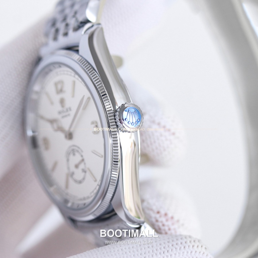 Rolex Perpetual 1908 18K Yellow Gold 롤렉스 퍼페츄얼 1908 기요셰 다이얼 실버베젤 블랙다이얼 39mm 7