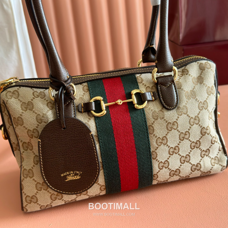 Gucci Ophidia GG Supreme Mini Top Handle 구찌 오피디아 GG 수프림 미니 탑핸들 숄더백 866732 베이지 에보니 28cm 7