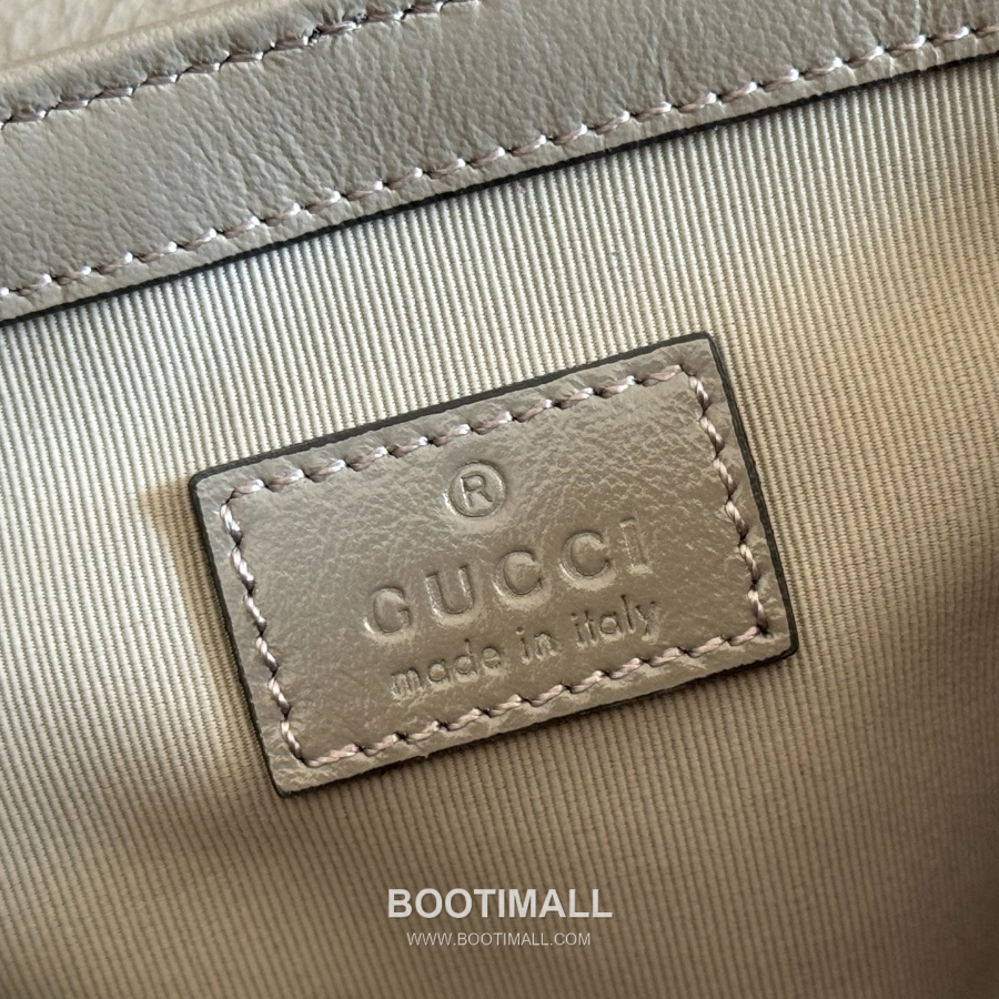 Gucci GG Marmont Mini Matelassé Leather 구찌 GG 마몽 미니 마틀라세 레더 숄더백 856368 그레이 20cm 8