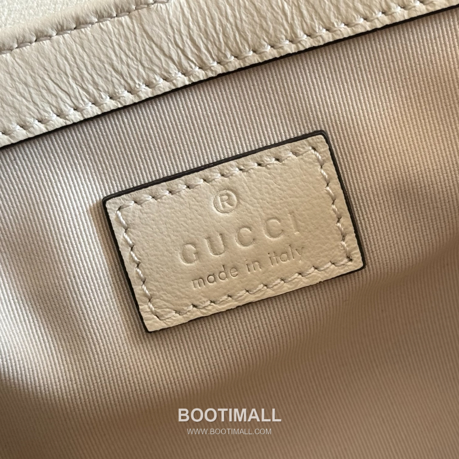 Gucci GG Marmont Mini Matelassé Leather 구찌 GG 마몽 미니 마틀라세 레더 숄더백 856368 아이보리 20cm 8