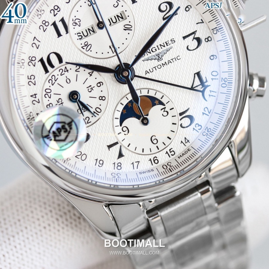 Longines Master Collection Chronograph Moonphase 론진 마스터 컬렉션 크로노그래프 문페이즈 42mm 3