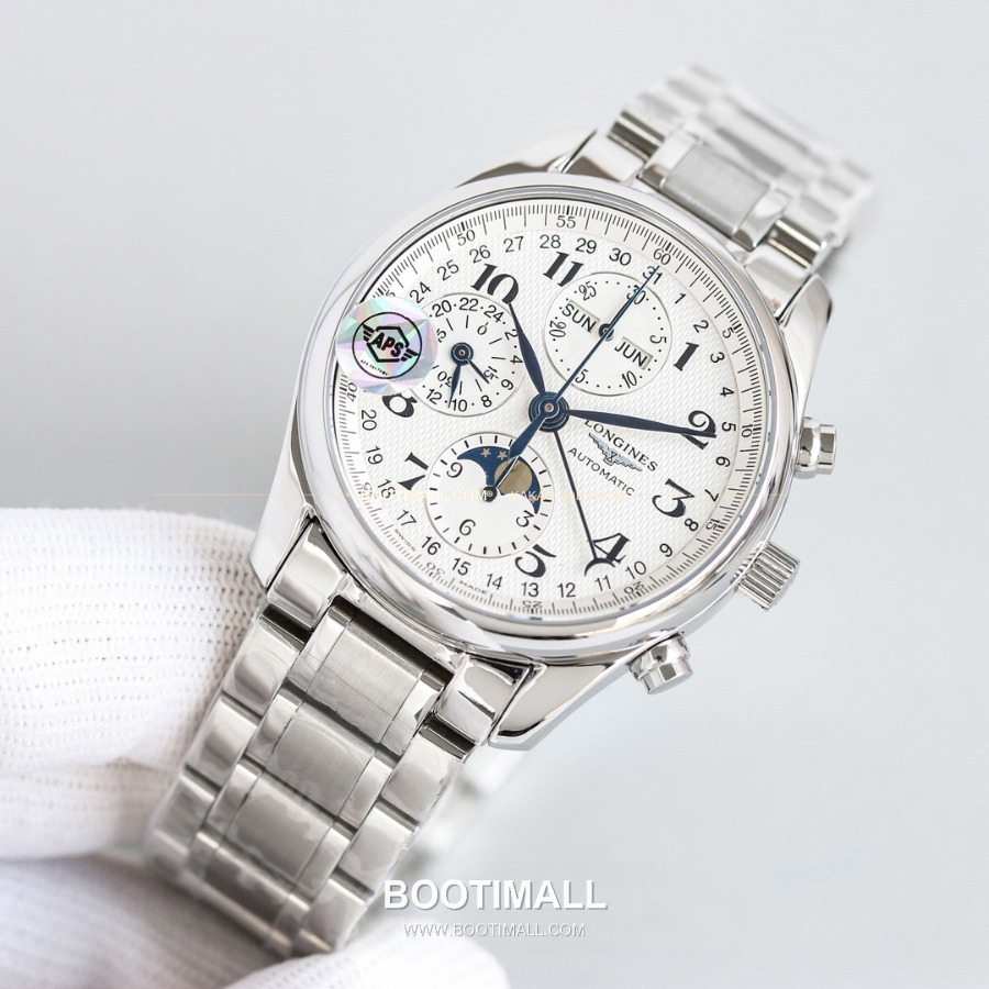 Longines Master Collection Chronograph Moonphase 론진 마스터 컬렉션 크로노그래프 문페이즈 42mm 8