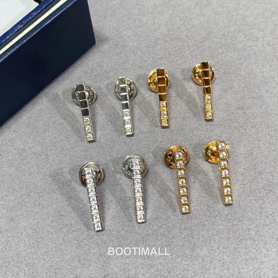 Chopard Ice Cube Pave Stud Earrings 쇼파드 아이스 큐브 파베 스터드 귀걸이 3