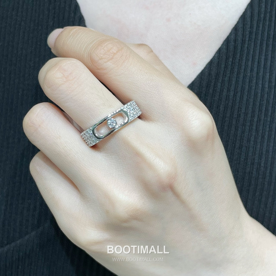 Messika Move Classique Diamond Ring 03998 메시카 무브 클래식 다이아몬드 18k 링 03998 8