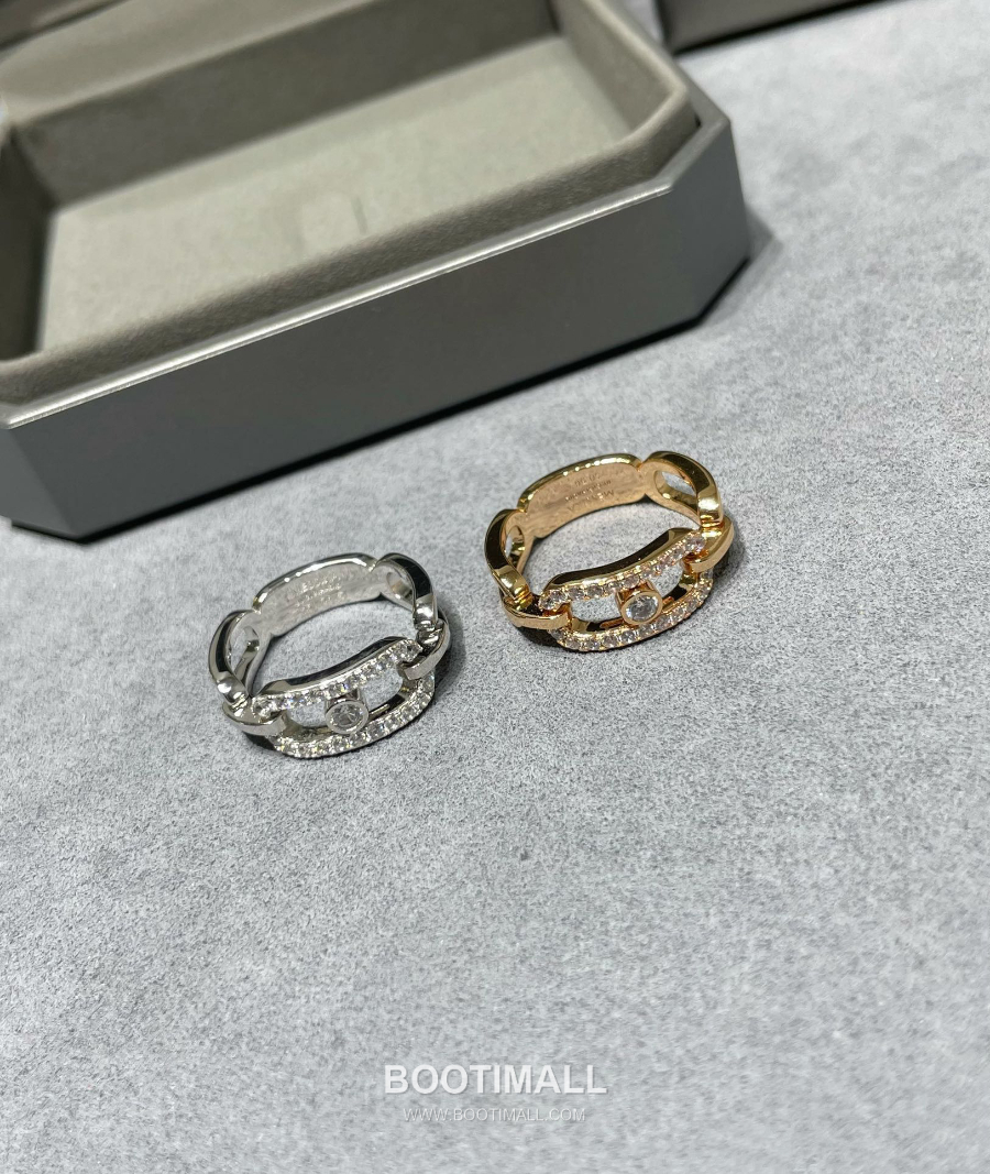 Messika Move Uno Pavé Diamond Ring 메시카 무브 우노 파베 다이아몬드 링 1