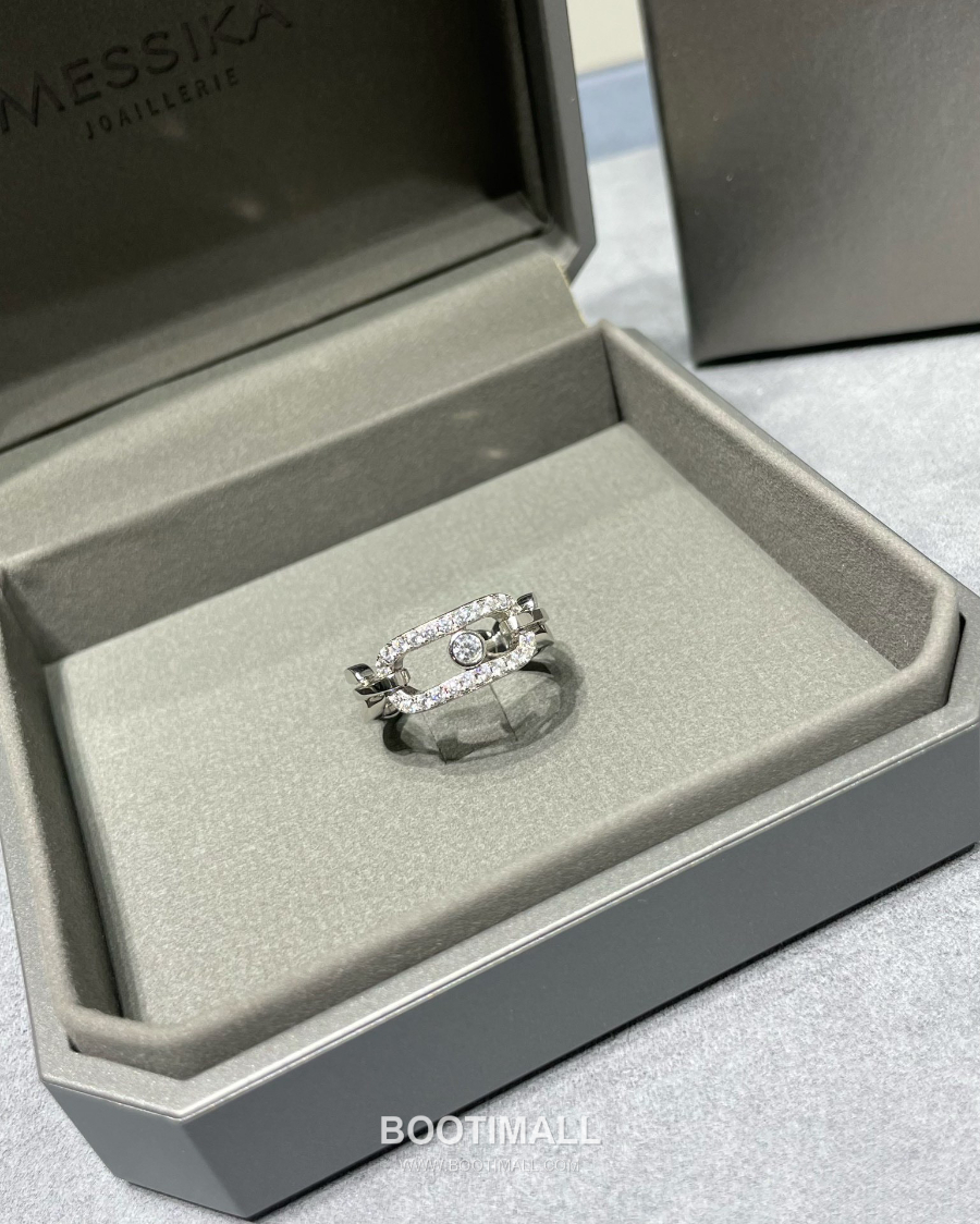 Messika Move Uno Pavé Diamond Ring 메시카 무브 우노 파베 다이아몬드 링 3