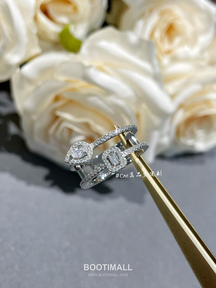 Messika My Twin Double Row Pavé Ring 메시카 마이 트윈 더블 로우 파베 링 3