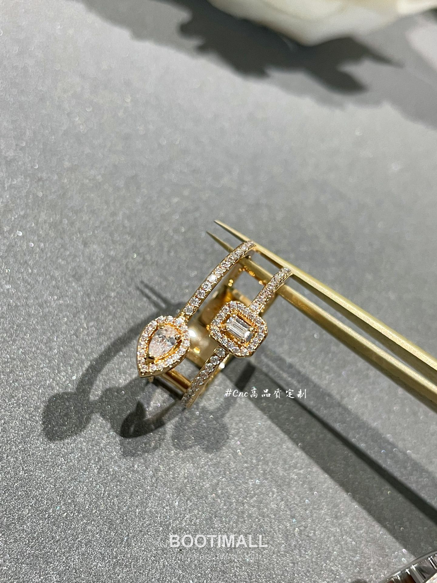 Messika My Twin Double Row Pavé Ring 메시카 마이 트윈 더블 로우 파베 링 4