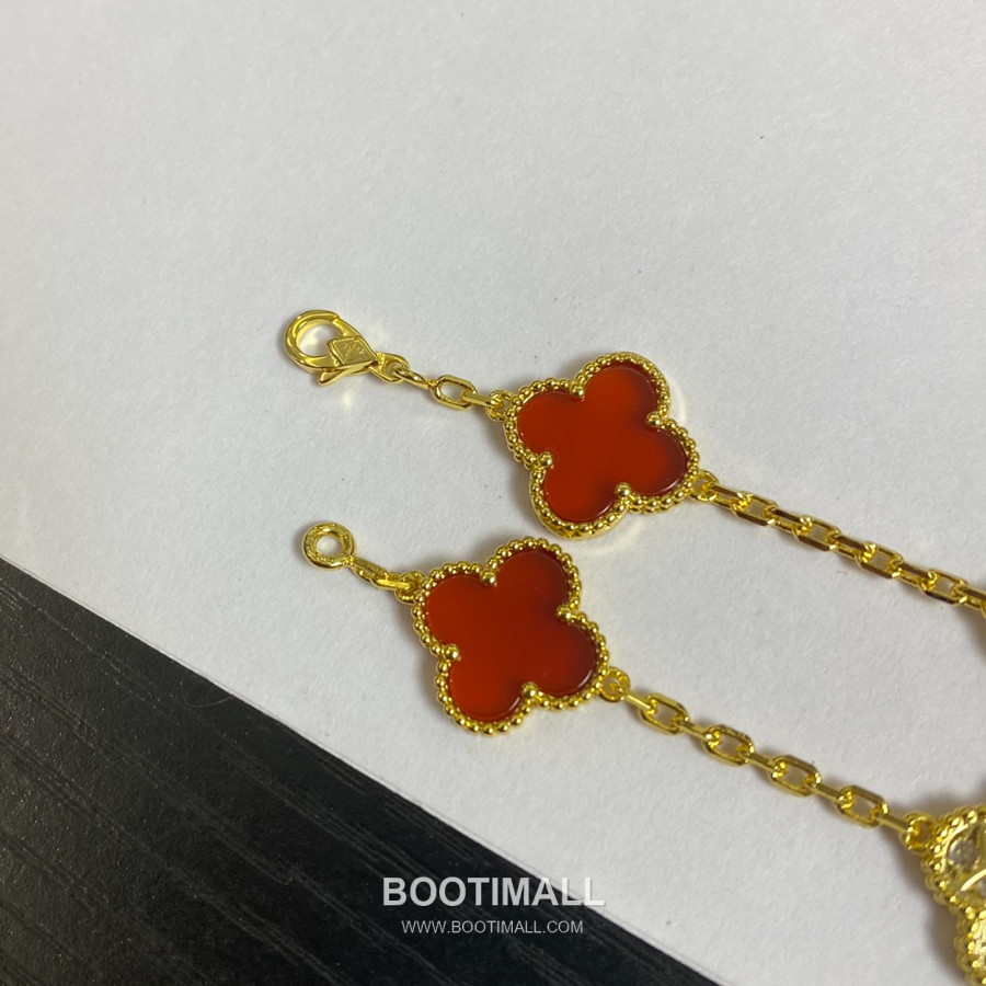 Van Cleef & Arpels Vintage Alhambra Bracelet 5 Motifs 반클리프 아펠 빈티지 알함브라 브레이슬릿 5 모티프 50주년 한정 에디션 12