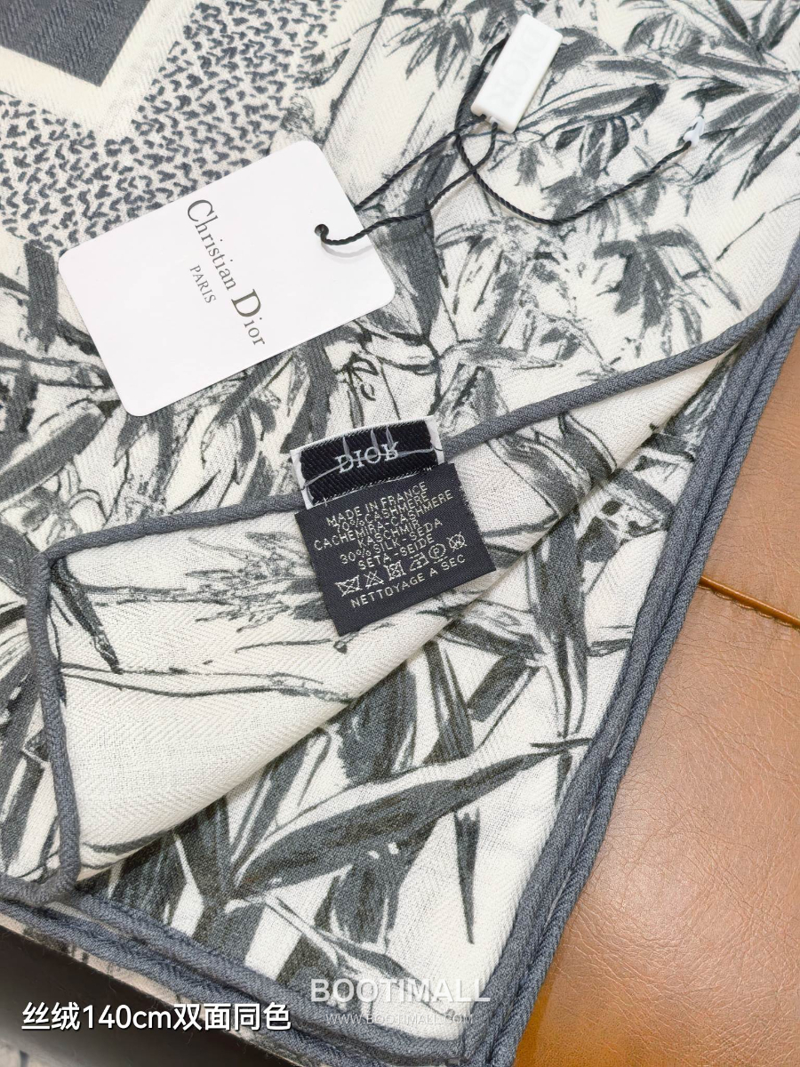Dior Cashmere Silk Shawl 140 Toile de Jouy 디올 캐시미어 실크 숄 140 투알 드 주이 RDO2543-1 140×140cm 5