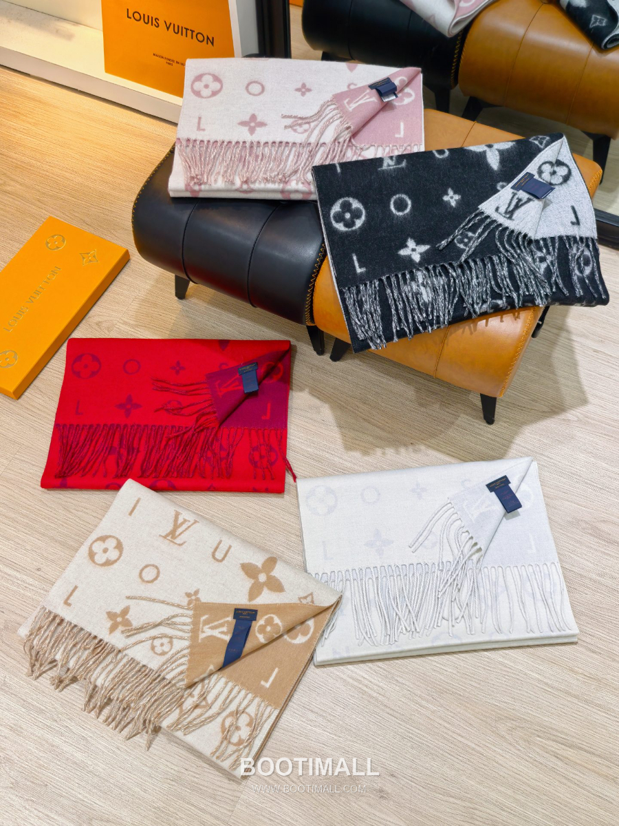 Louis Vuitton Reykjavik Scarf 루이비통 레이캬비크 스카프 RLV2601 40×220cm 7